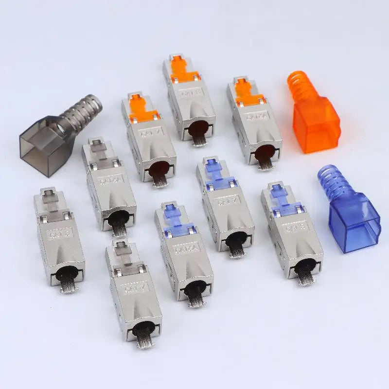Ethernet Termination Plugs Zinc Alloy Tool-free Connectors Simplified Qme
