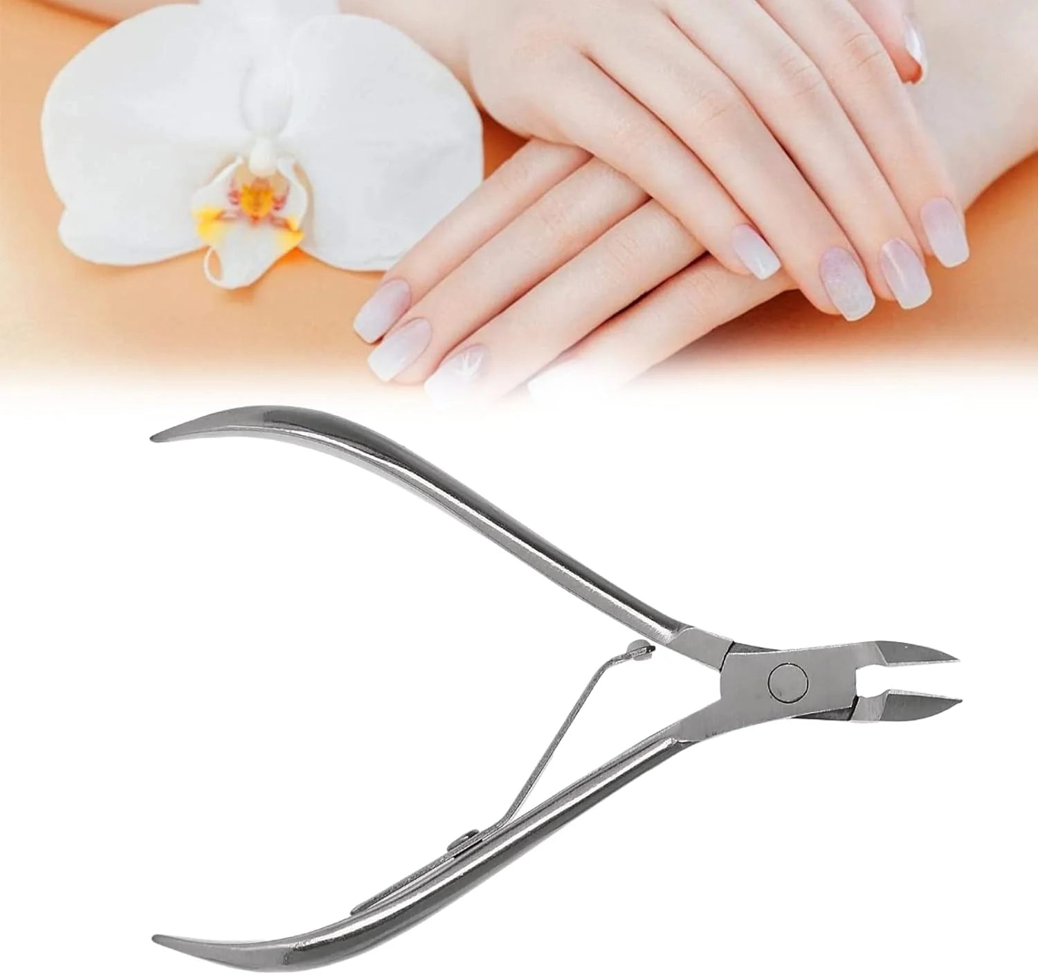 Cuticle Nippers Stainless Steel Nail Dead Skin Clipper Portable Toe Qme