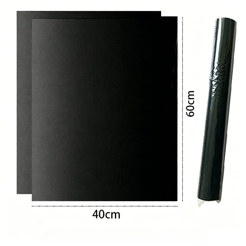 Heat Resistant Reusable Oven Liners Non Stick Anti Dirt Pad BBQ Grill Mat Kitchen Accessory For Baking Barbecue Use Qme 40x60 cm 2PCS