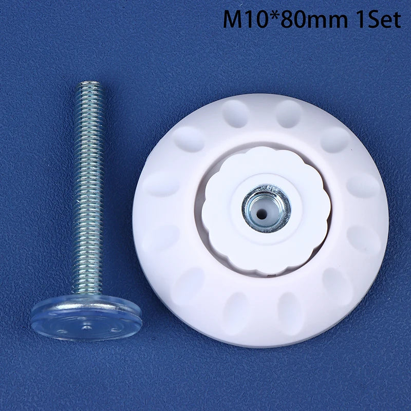1Set White M8 M10 Baby Gate Spare Kit Pressure Fit Spindles Screw Bolts For Safety Gates Gate Accessories Bolts Qme A1
