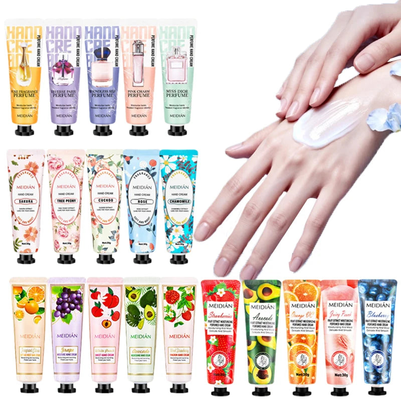 5-Pack Moisturizing Hand Cream Deeply Hydrating Long-lasting Qme