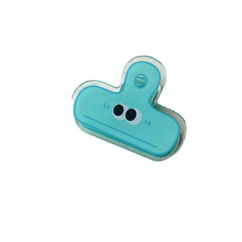Cartoon Big Eye Binder Clips Cute Vibrant Assorted Colors Bulk School Qme