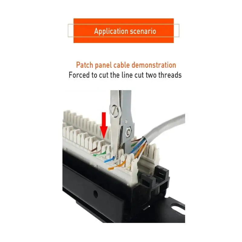 KRONE Punch Down Tool Sensor Ethernet LAN Network Cat5 RJ45 Telecom Qme Default Title