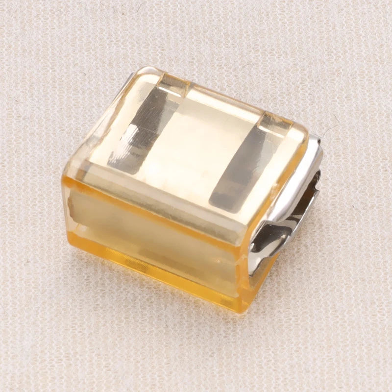 4PCS Multi Function Pants Clips Leg Straps Clips Holder Clothing Pin For Clothes Long Pants Legs Sleeves Qme Yellow