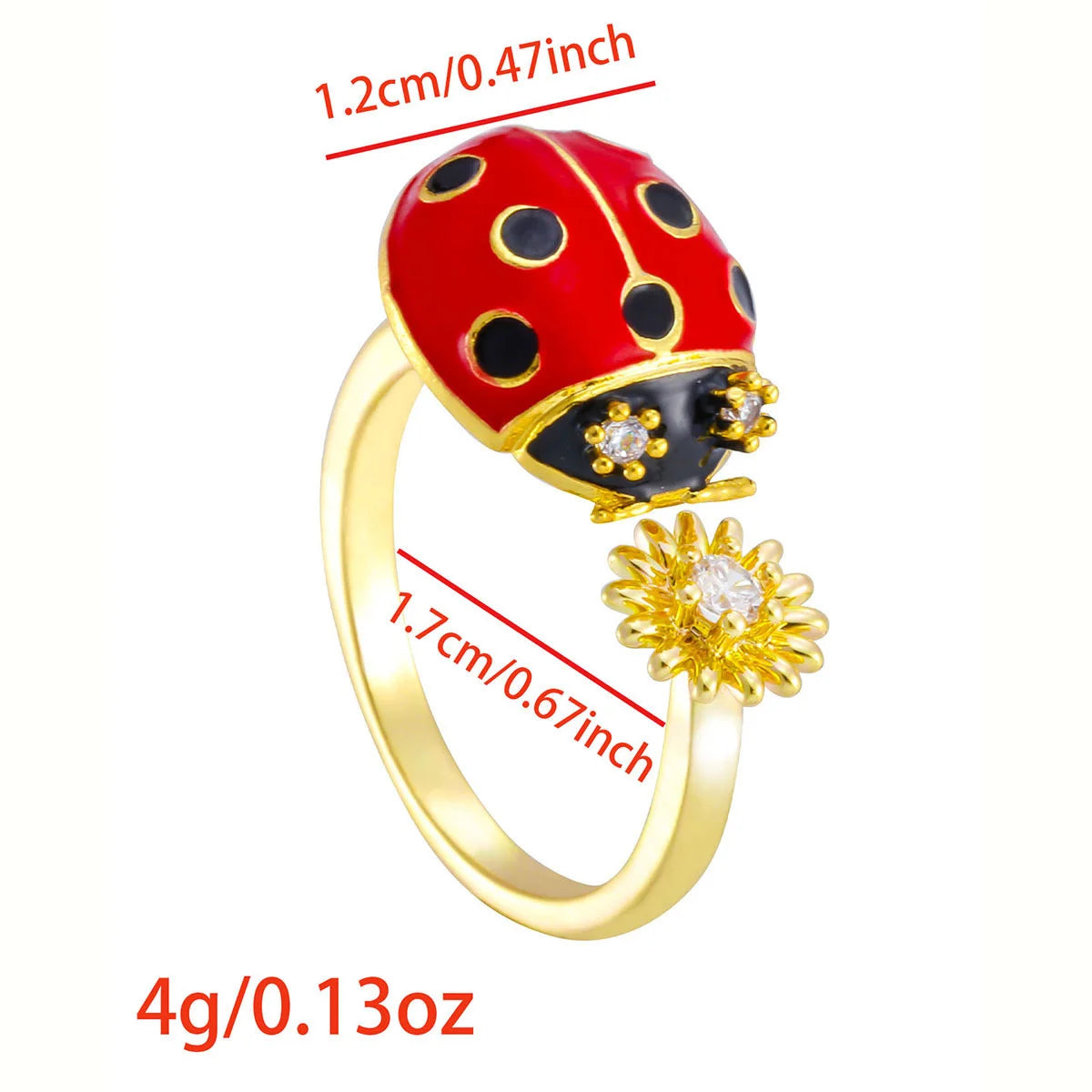 Luxury Rotating Anxiety Animal Rings for Women Spinner Fidgets Cute Flower Heart Dragonfly Anti Stress Ring Wedding Jewelry Qme 14 resizable