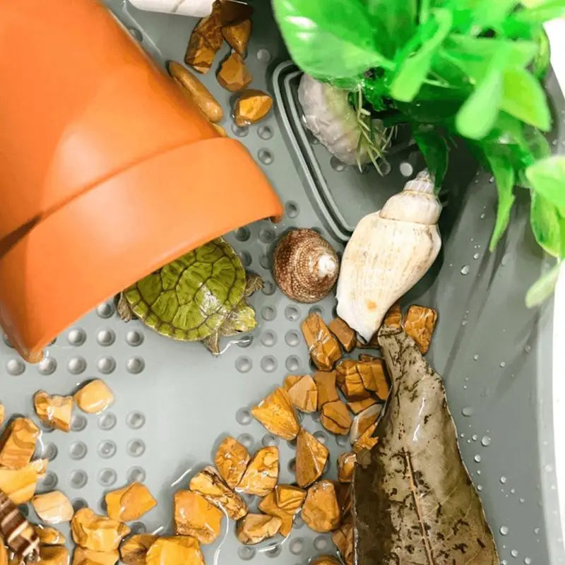 Practical Decorative Fish Shrimp House Breathable Red Fish Spawning Cave Ceramics Crab Safe House Fish Tank Qme