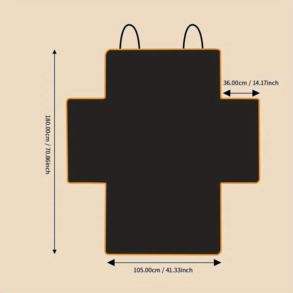 Freight padding - Rear cargo seat cover, universal compatible type Qme