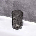 Plastic Mouthwash Toothbrush Cup Handle Home Bathroom Tumblers Qme Gray