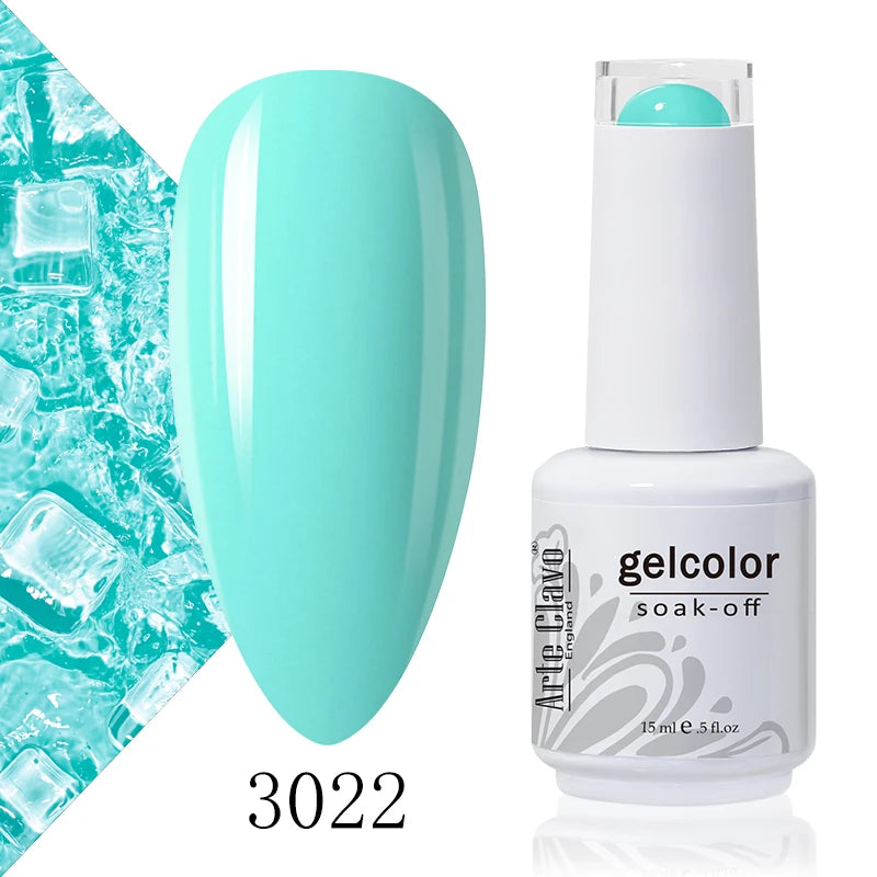 Arte Clavo Macaron Spring Series Gel Nail Polish Pigment Semi