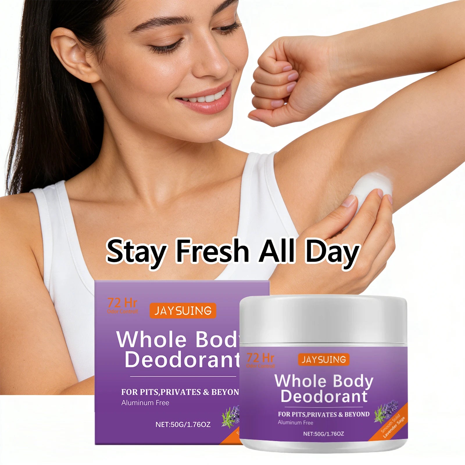 Whole Body Deodorant for Intimate Part Remove Armpit Odor Reduce Underarm Bad Smell Sweating Lasting Refreshing Aroma Skin Cream Qme