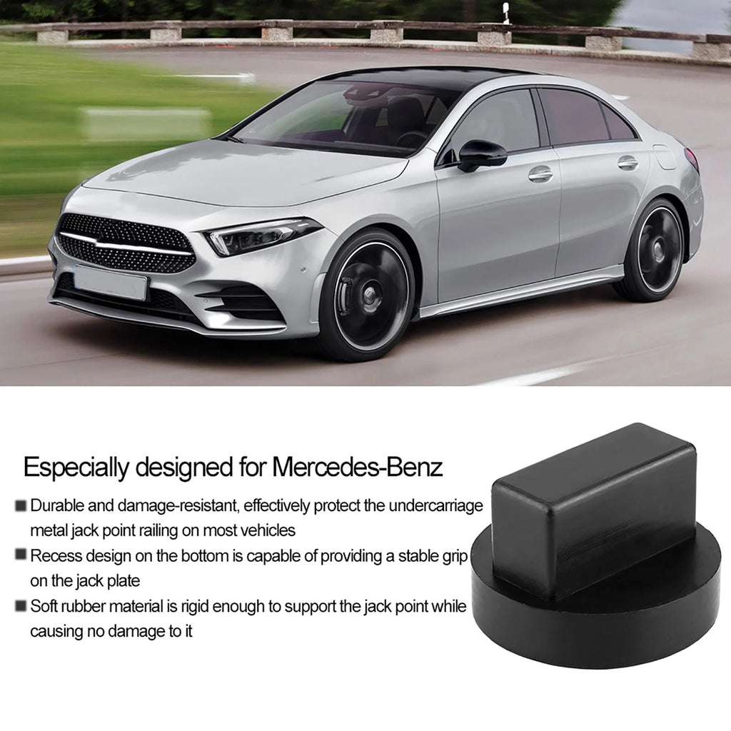 Car Enhanced Frame Rail Floor Jack Support Rubber Pad Adapter for Jacking Pad Jack Pad Adapter Jack Support Pad Qme