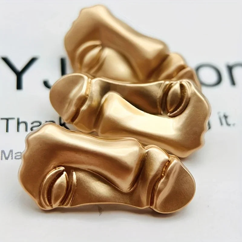 10PCS-23mm Exquisite Golden Mask Clothing Buttons, Suitable for Decorating Clothing-Hair Accessories\Bags\ Belts\ Hats and so on Qme