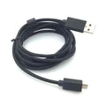 Applicable Gaming Headset Cable, True Magnetic Ring, USB Audio Braided Wire, Call Light Up 2 Meters Qme black