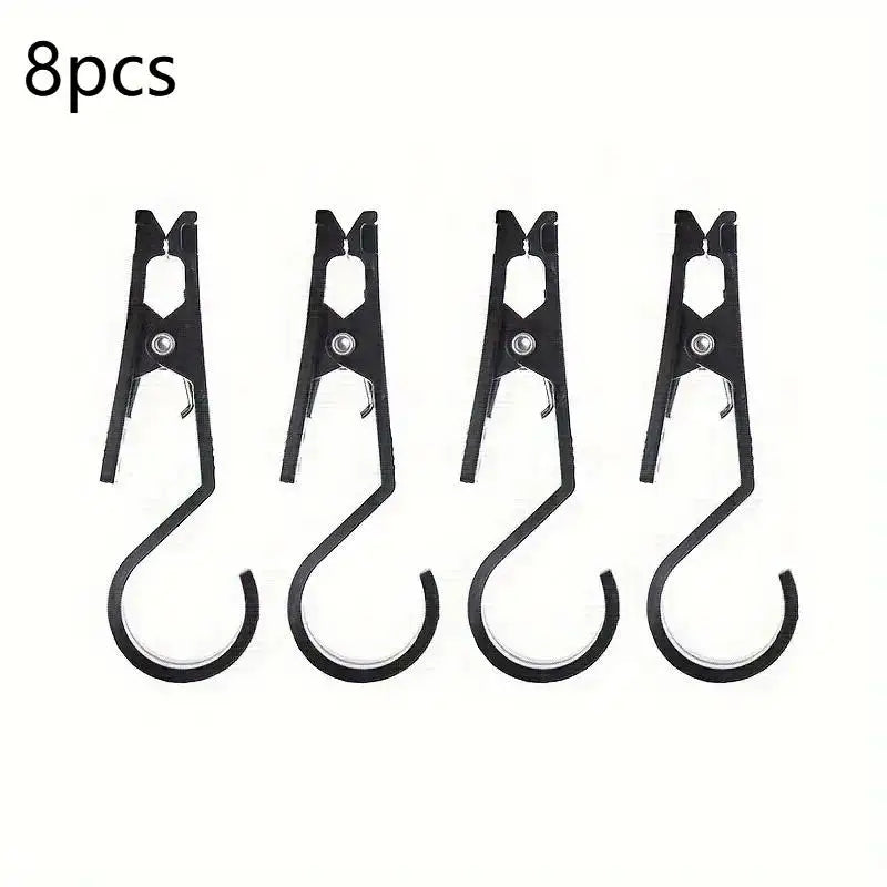 Premium Portable Outdoor Canopy Clip Versatile Hook Rack Camping Qme A8