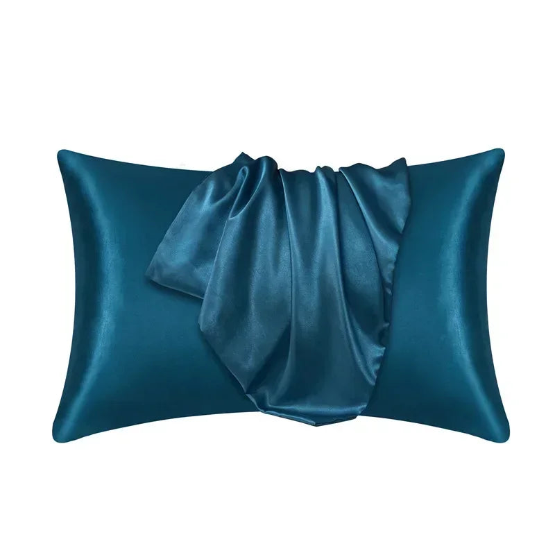 100% Natural Mulberry Silk Pillow Case Real Silk Protect Hair Skin Pillowcase Any Size Customized Bedding Pillow Cases Cover Qme