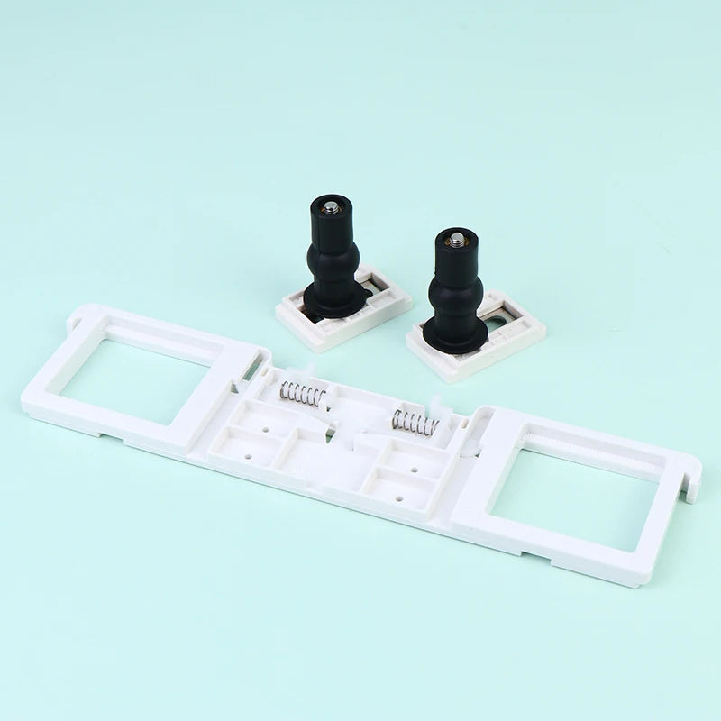 1Pc Toilet Seat Lid Fixing Plate Buckle Fastener Expansion Screws For Lavatory Lid Closestool Cover Fixed Parts. Qme 1set
