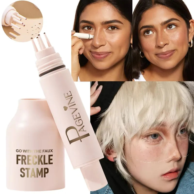 Facial Freckle Stamp Pencil Natural Makeup Freckles Dark Spots Moles Qme