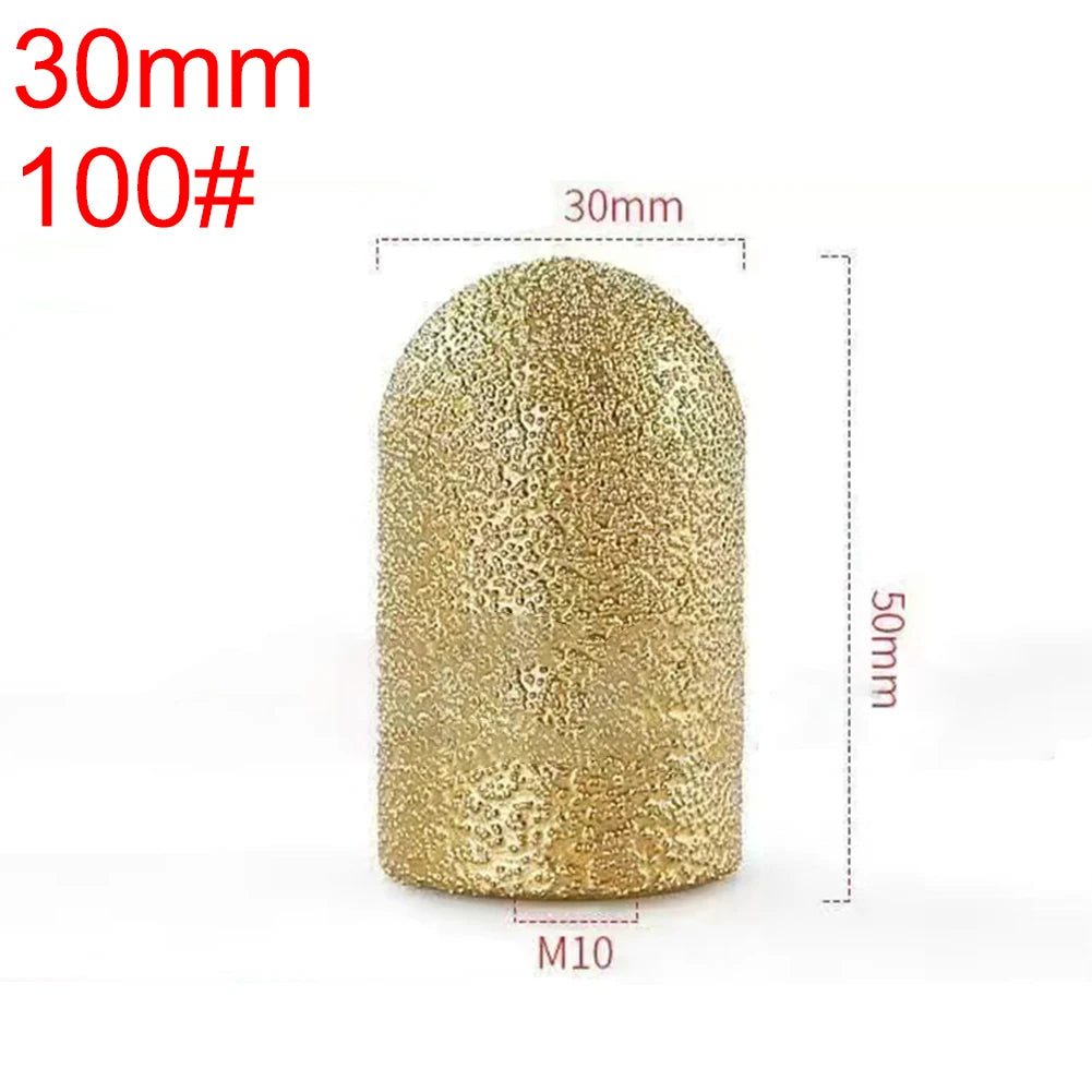 1Pc Brazed Finger Bit Grinding Wheel Milling Cutter Trimming Grinding Head Suitable For 100Type Angle Grinder Qme D