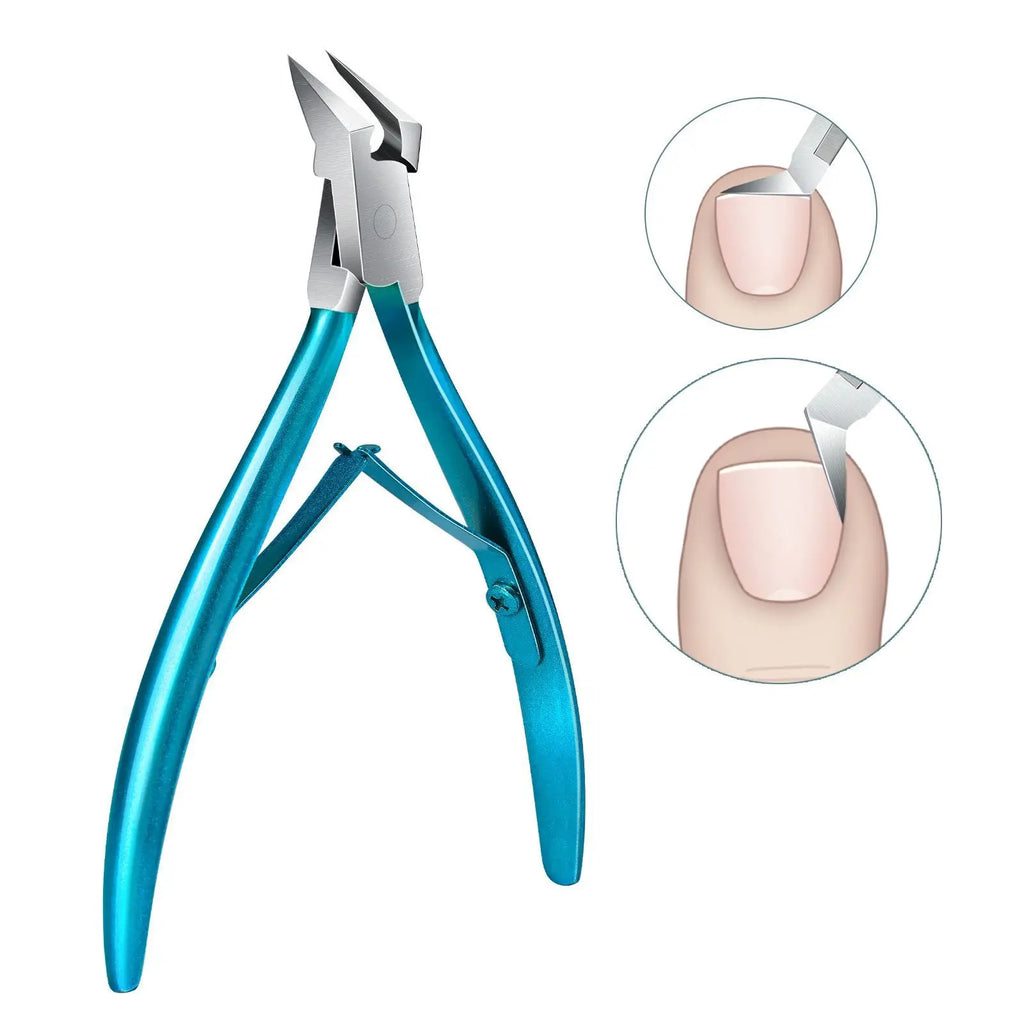 Toe Nail Clipper Ingrown Thick Toenails Trimmer Professional Qme