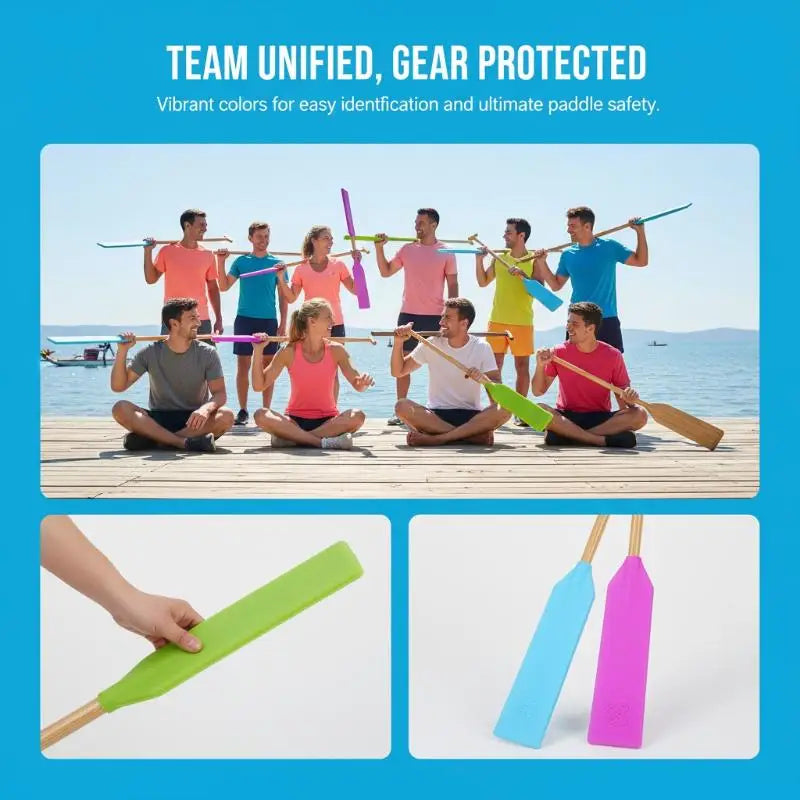 Dragon Boat Paddle Tip Protector Convenient Replacement Edge Guards Qme