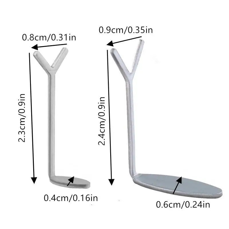 Y-shaped Nail Magnet Tool Creating Heart Ingot Patterns Cat Eye Art Qme