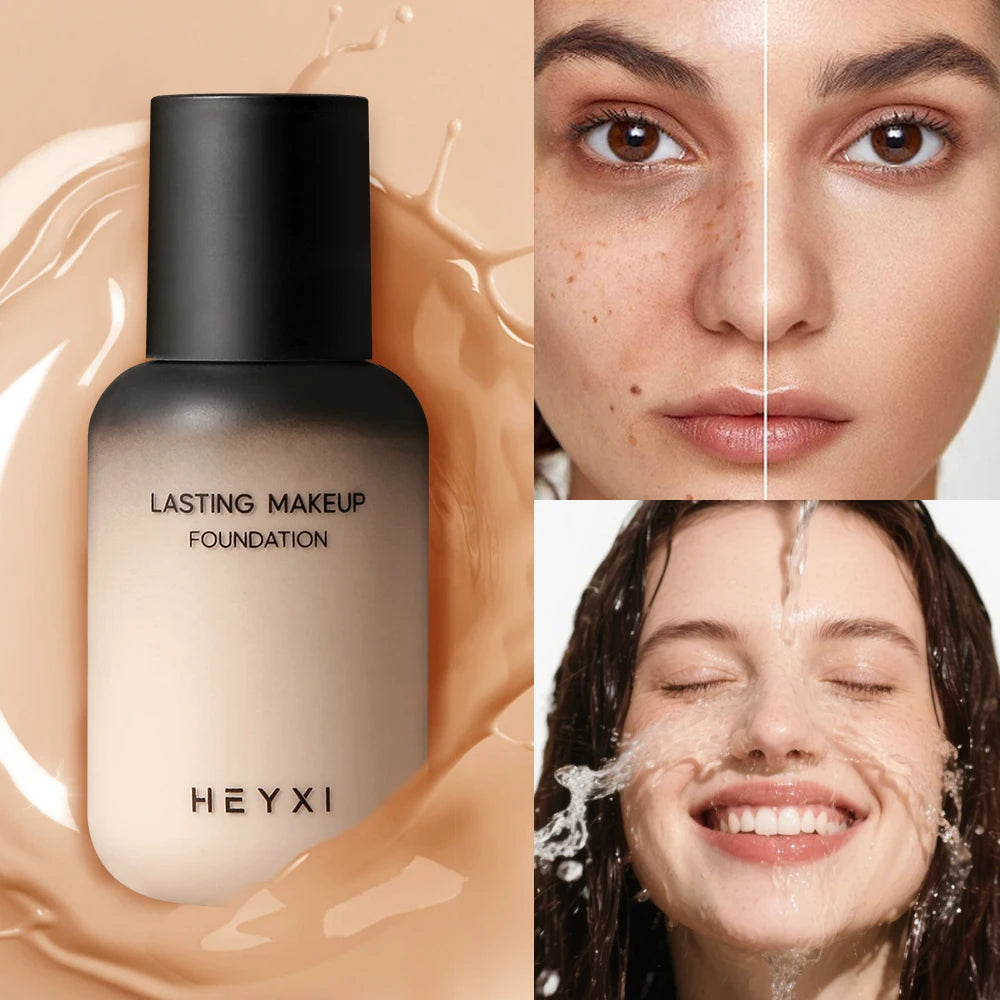 Face Body Foundation Make-up Waterproof Sweat Proof Durable Formula Qme