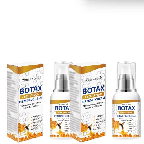 Botax Firming Cream with Bee Venom & Retinol - 2 Minute Lift & Moisturizing, Collagen Enriched for Elastic & Glowing Skin. Qme WHITE 50g