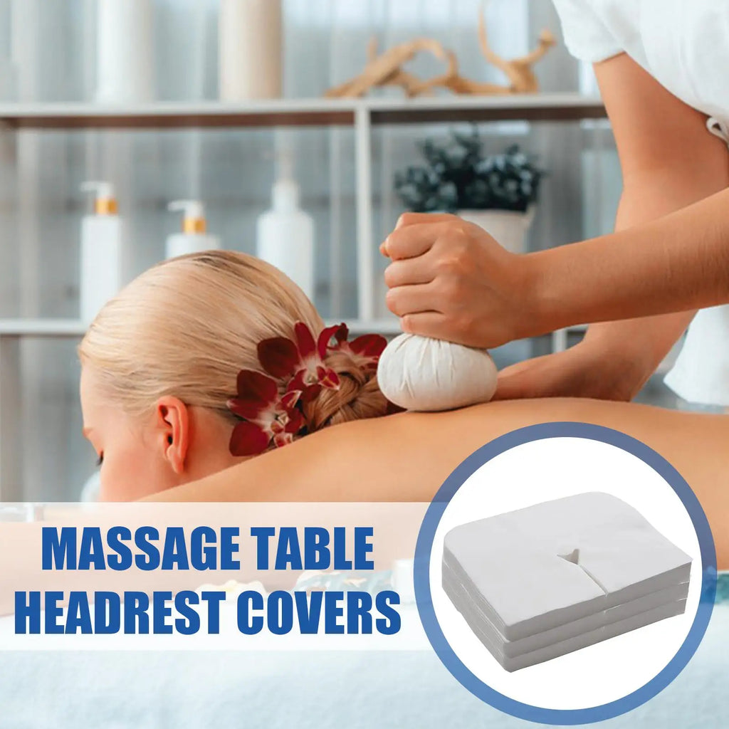 Massage Face Cradle Cover Bed Hole Towel Soft Facial Pillow Covers Qme