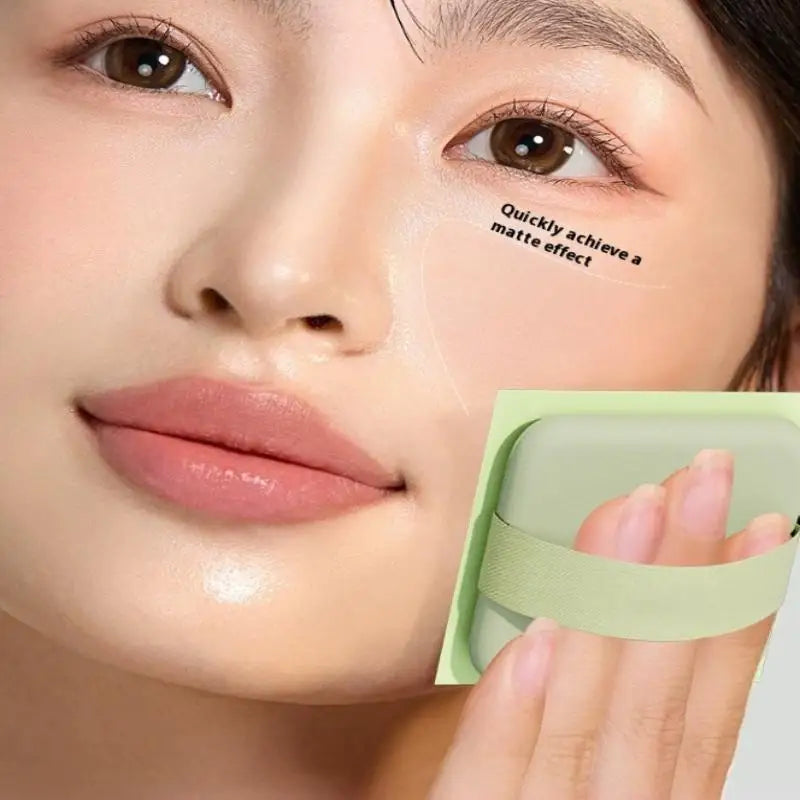100Sheets Oil-absorbing Paper Mirror Case Puff Portable Oil-holding Qme