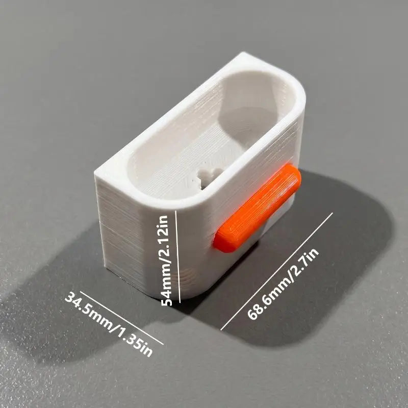 Under Desk Earphone Charging Dock No Drilling Needed Headset Case Qme