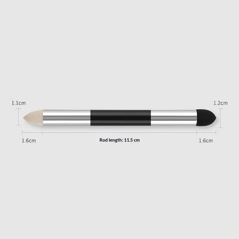 Dual Tip Art Sponge Pens Easy Coloring Pastel Stumps Non-smudge Foam Qme