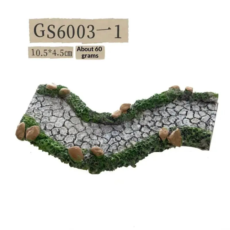 Resin Art Decoration Micro Landscapes Flower Pot Miniature Qme A1