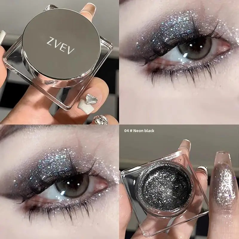 Natural Gloss Pearlescent Matte Diamond Eyeshadow Eye Makeup High-end Qme E3-14-04