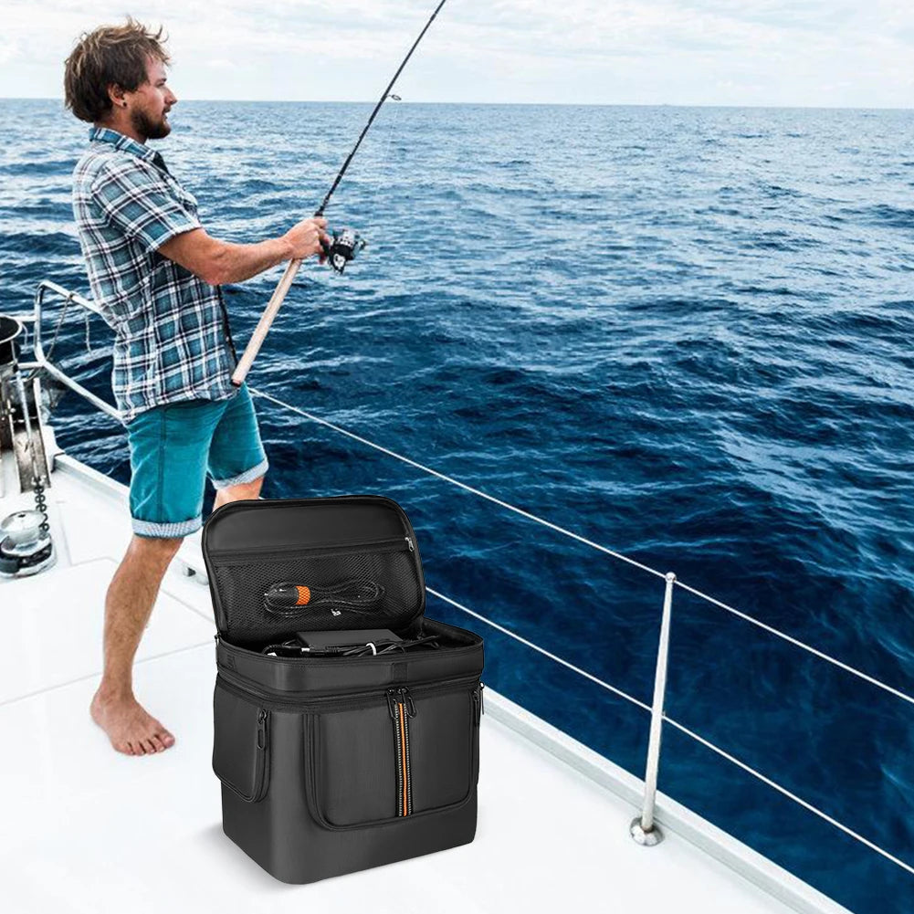 Carrying Case for Jackery Explorer 1000 V2 Travel Carrying Bag Protective Case Waterproof Anti-drop with Shoulder Strap & Handle Qme