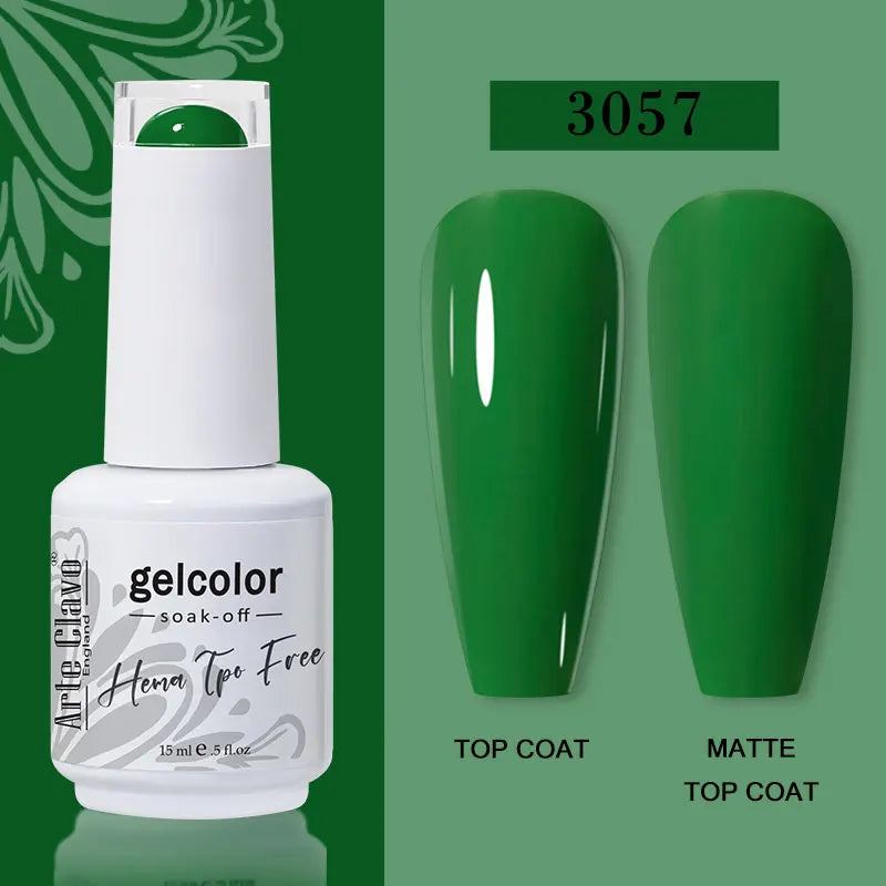 Arte Clavo Red Series Nail Polish Party Colors Gel Varnishes All