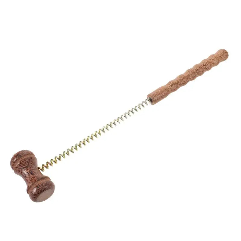 Wooden Massager Ball Hammer Reduce Soreness Percussion Spring Fatigue Qme