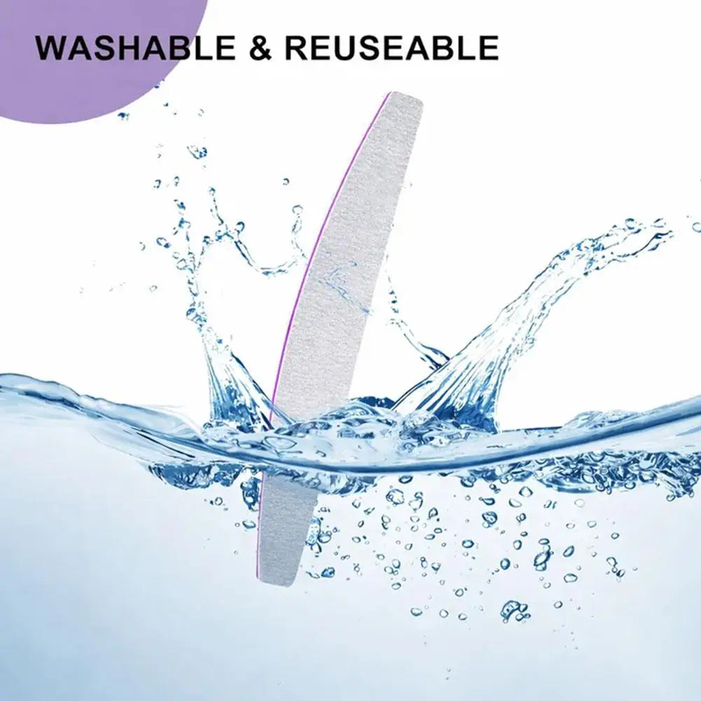 10pcs Nail Files Ultra-Thin Sanding Strip Nail File Polishing Nail Strip Tool 100/180 Rubbing Nail Trimming Strip Special S Y0H2 Qme