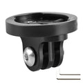 Bike Camera Mount Holder Bracket Adapter Cycling Front Light Bracket Camera Stand Bike Computer Holder Adapter for Garmin Gopro Qme Concave