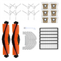A02F-For Xiaomi Robot Vacuum Cleaner Side Brush Hepa Filter Replacement Spare Parts Set Qme As shown