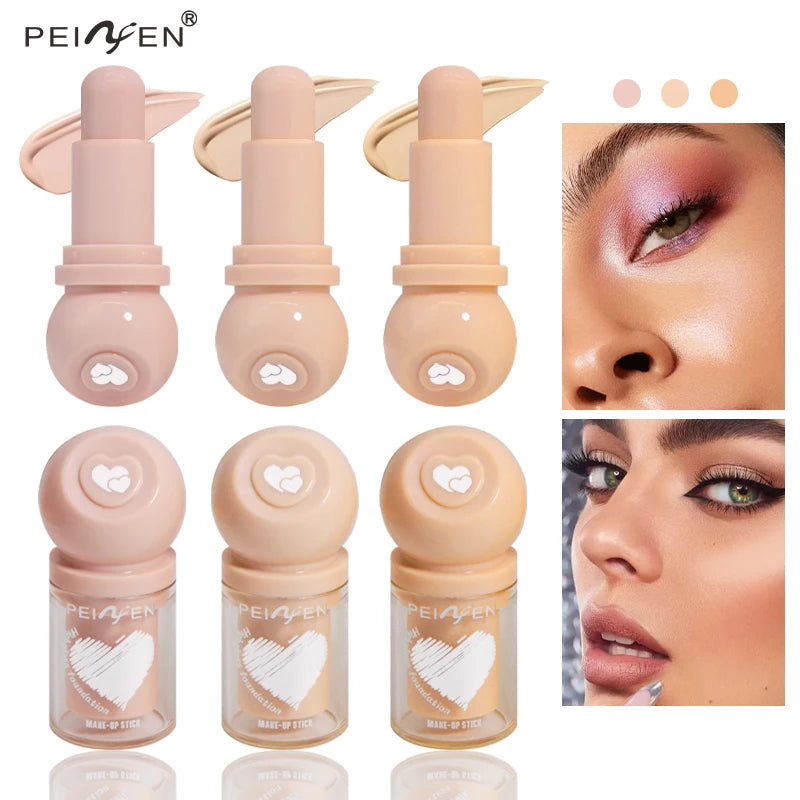 Gloss Foundation Make-up Makeup Stick Moisturizing Long-term Coverage Qme