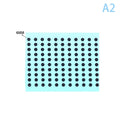 Diameter 3 4 5 Sizes Black Conductive Rubber Pads Keypad Repair IR Qme diameter-4mm