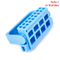 Dental Endo Files Holder 8 16 Holes 3 Colos Stand Tray Endodontic Qme 16 Holes Blue