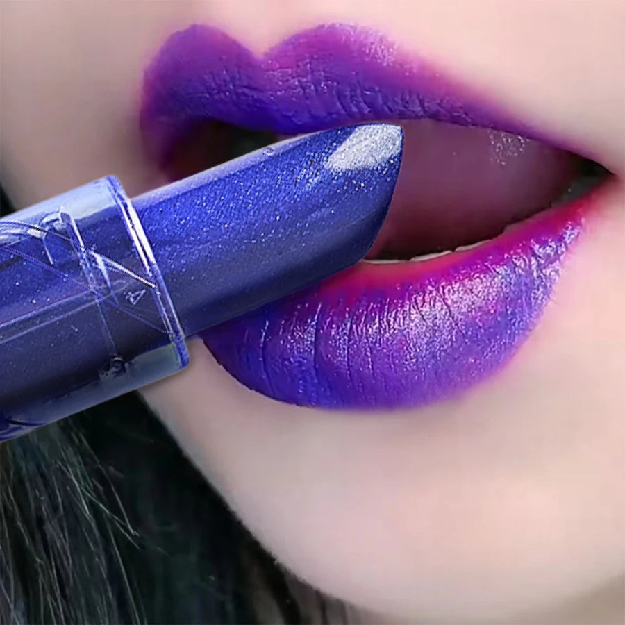 Blue Rose Lipstick Temperature Changing Lipstic Moisturizing Female Qme