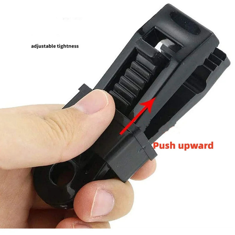 5/10/30/50pcs Camping Tent Windproof Fixing Clip Outdoor Canopy Tarpaulin Fixed Strap Hook Clip Camping Equipment Accessories Qme