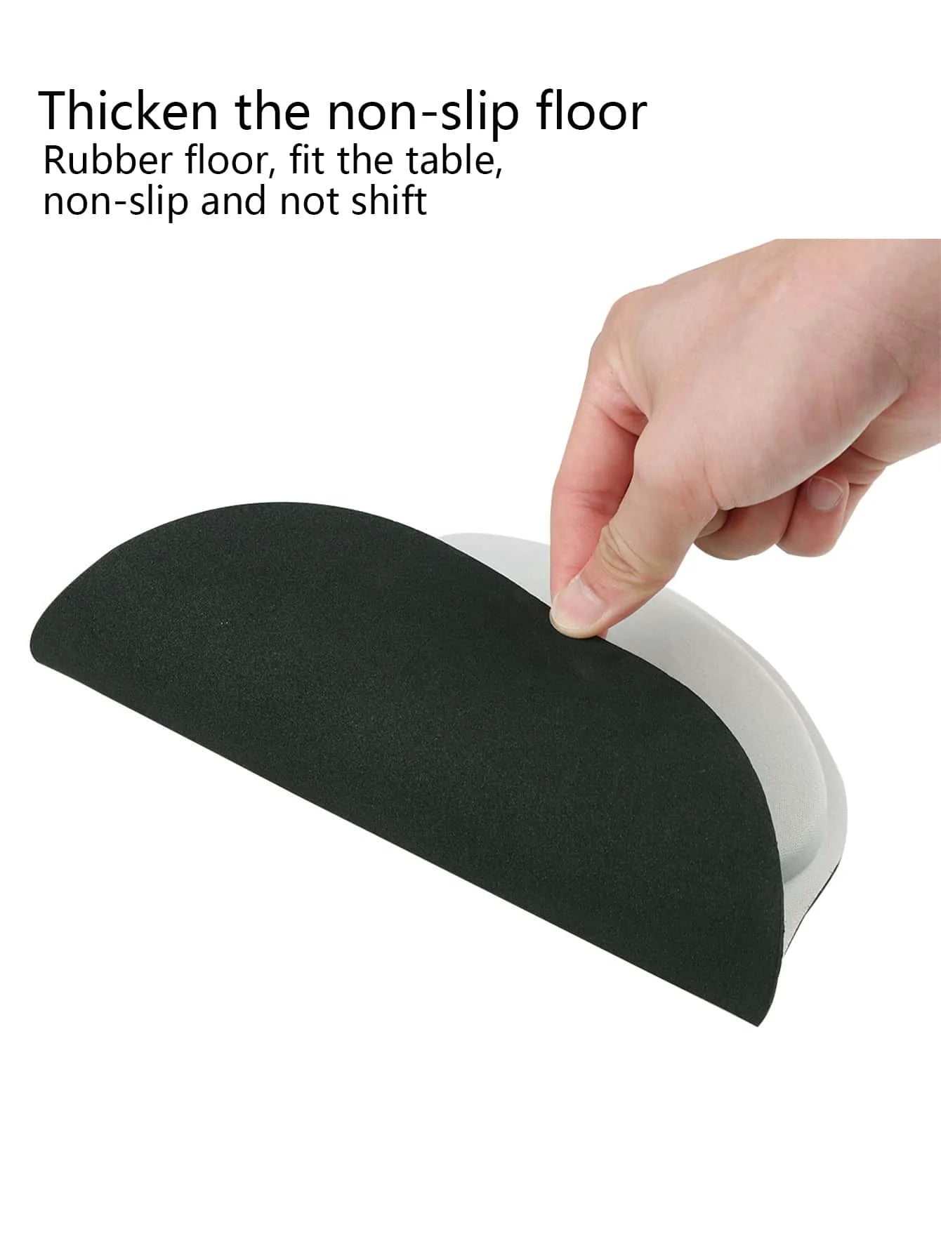 Solid Mouse Pad Wrist Rest Qme