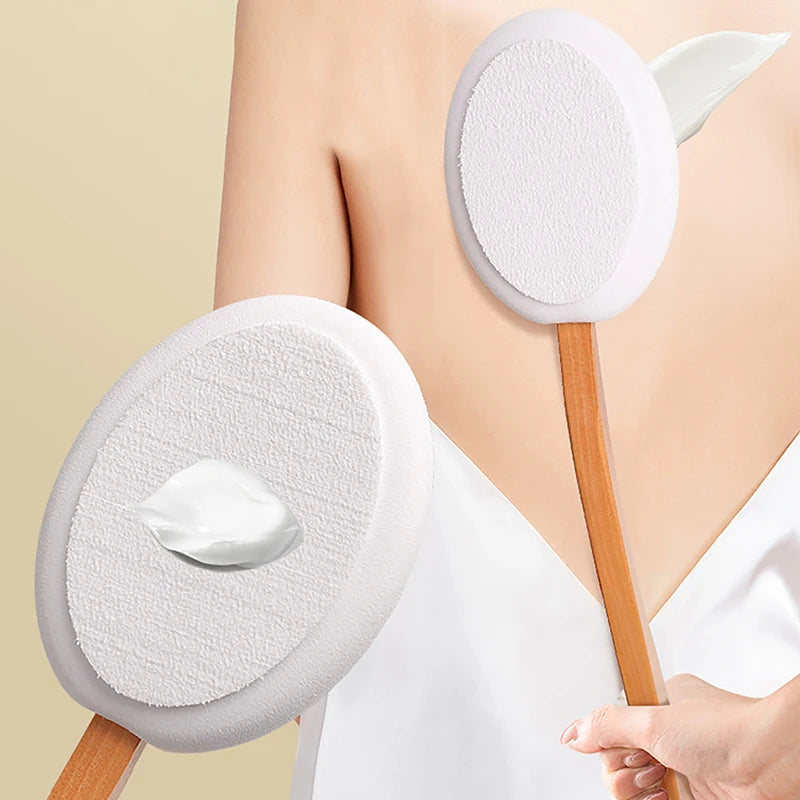 Shower Body Brush Scrubber Long Handle Multi-function Sunscreen Qme