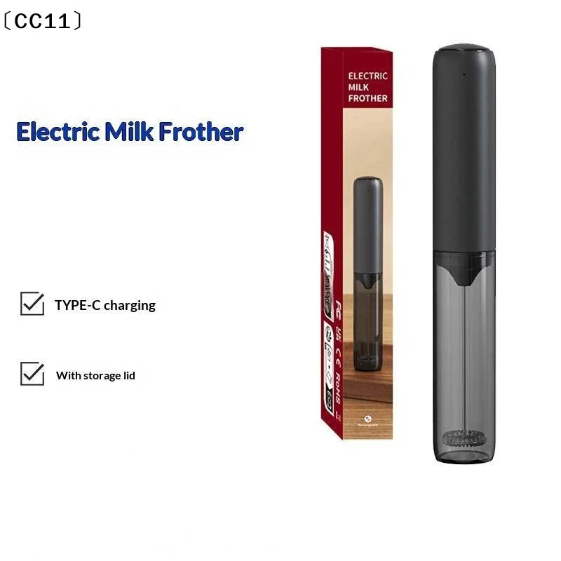 Rechargeable Electric Milk Frother C Charging Storage Lid Perfect Qme Default Title