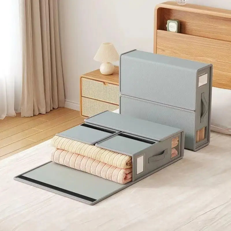 Wardrobe Bed Clothes Storage Organizer Sheet Box Fabric Folding Qme