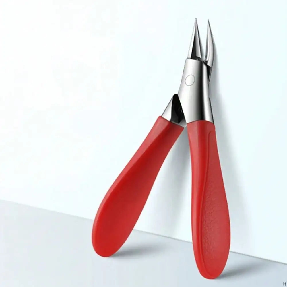Labor-saving Professional Nail Clippers Cuticle Trimmer Foot Care Qme Red