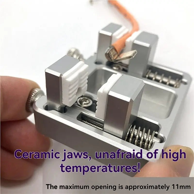 A02F-2X Welding Wire Fixture Adjustable Bracket Welding Table Clamp Soldering Welding Locator Tools For Motherboard Soldering Qme